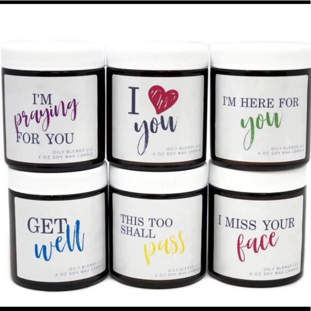 Caring candles that burn for 25 hours and smell so good